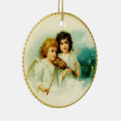 WeihnachtsAngels Keramikornament (Rechts)