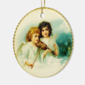 WeihnachtsAngels Keramikornament (Links)