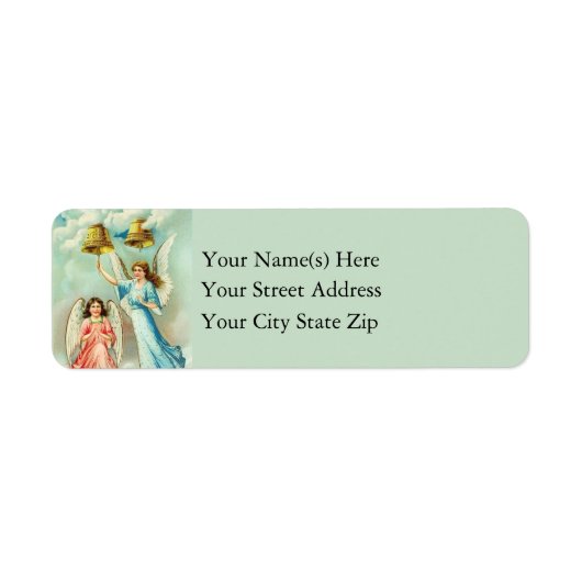 WeihnachtsAngels klingeln Weihnachtsglocken Vintag (Vorne)