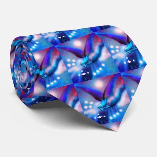 Weihnachtsangels Krawatte (Gerollt)