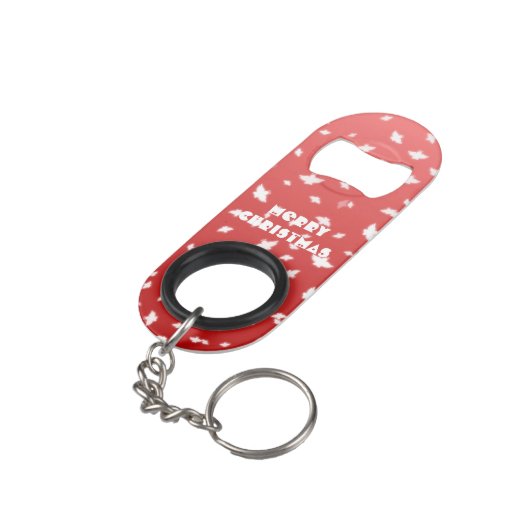 WeihnachtsAngels Mini Flaschenöffner (Rückseite Schrägansicht)