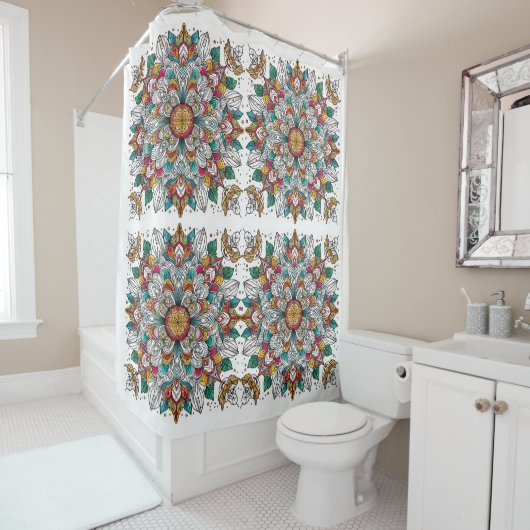 Weihnachtsangels multicolor duschvorhang (Beispiel)