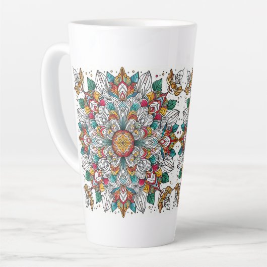 Weihnachtsangels multicolor milchtasse (Linke Ecke)