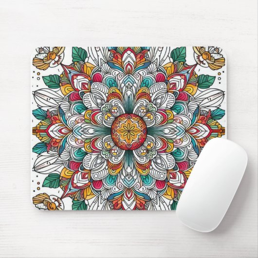 Weihnachtsangels multicolor mousepad (Mit Mouse)