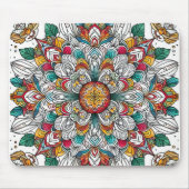 Weihnachtsangels multicolor mousepad (Vorne)