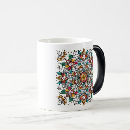 Weihnachtsangels multicolor verwandlungstasse (VorderseiteRechts)