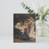 WeihnachtsAngels Postkarte (Stehend Vorderseite)