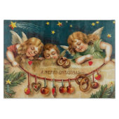 WeihnachtsAngels Schneidebrett (Vorderseite)