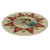 WeihnachtsAngels Schneidebrett (Ecke)