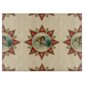 WeihnachtsAngels Schneidebrett (Vorderseite)