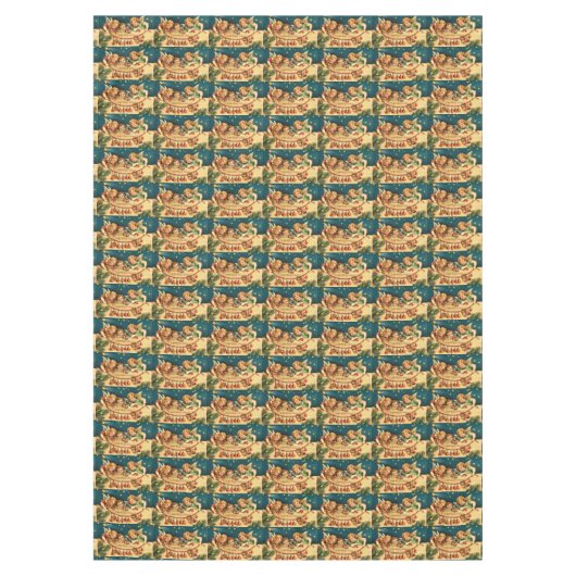 WeihnachtsAngels Tischdecke (Vorderseite)