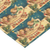 WeihnachtsAngels Tischdecke (Schrägansicht)