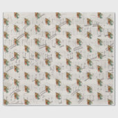 WeihnachtsAngels - Viktorianische Antiquitäten Vin Geschenkpapier (Flach)