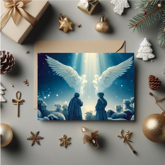 Weihnachtsangels Weihnachtskarte Dankeskarte