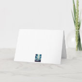 Weihnachtsangels Weihnachtskarte Dankeskarte (Rückseite)