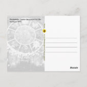 WeihnachtsAngels & Zodiac Wheel, NYC - Postkarte (Rückseite)