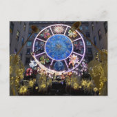 WeihnachtsAngels & Zodiac Wheel, NYC - Postkarte (Vorderseite)