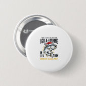 Weihnachtsangler-Stream-Zitat-Design Button (Vorne & Hinten)