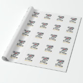 Weihnachtsangler-Stream-Zitat-Design Geschenkpapier (Ungerollt)