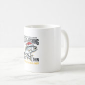 Weihnachtsangler-Stream-Zitat-Design Kaffeetasse (VorderseiteRechts)