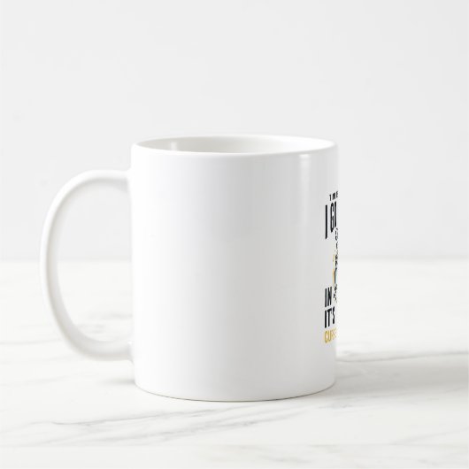 Weihnachtsangler-Stream-Zitat-Design Kaffeetasse (Links)