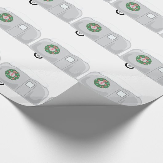 Weihnachtsanhänger Geschenkpapier (Ecke)