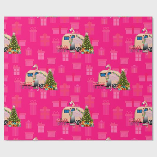 Weihnachtsanhänger Geschenkpapier (Flach)