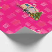 Weihnachtsanhänger Geschenkpapier (Ecke)