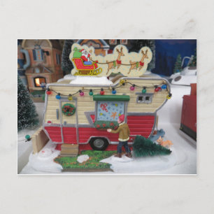 Weihnachtsanhänger Postkarte