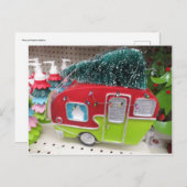 Weihnachtsanhänger Postkarte (Vorne/Hinten)