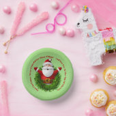 Weihnachtsankündigung Business Office Weihnachten Pappteller (Party)