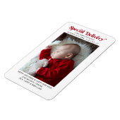 Weihnachtsankündigung Magnet (Linke Seite)