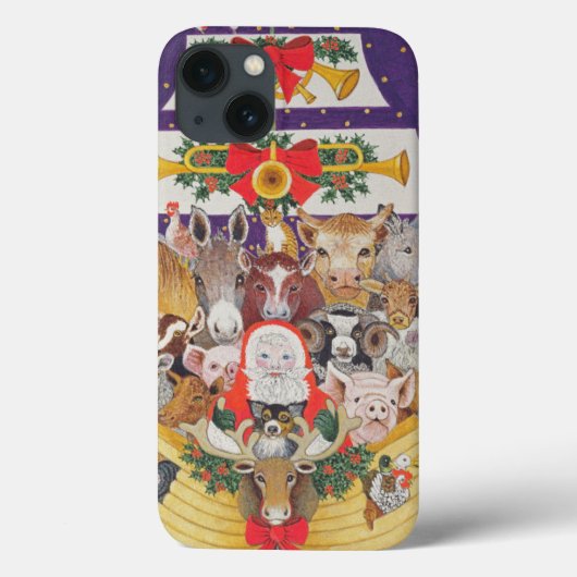 Weihnachtsankunft Case-Mate iPhone Hülle (Rückseite)