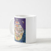 Weihnachtsankunft Kaffeetasse (Vorderseite Links)