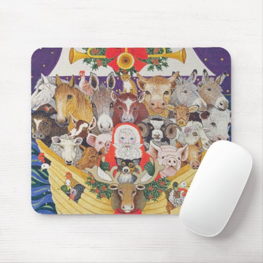 Weihnachtsankunft Mousepad (Mit Mouse)
