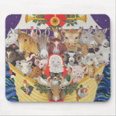 Weihnachtsankunft Mousepad (Vorne)