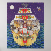 Weihnachtsankunft Poster (Vorne)