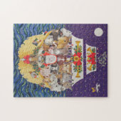 Weihnachtsankunft Puzzle (Horizontal)