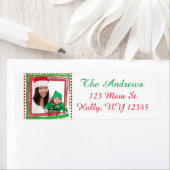 Weihnachtsanschrift für personalisierte Fotos (Insitu)
