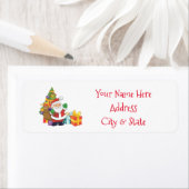 Weihnachtsanschrift Labels/Weihnachtsmann (Insitu)
