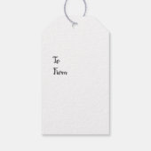 Weihnachtsanstrich - Illustration - Geschenkmarke Geschenkanhänger (Rückseite)