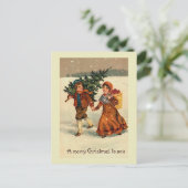 "Weihnachtsäpfel" Postkarte (Stehend Vorderseite)