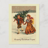 "Weihnachtsäpfel" Postkarte (Vorderseite)