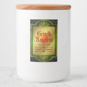 Weihnachtsapothekensiegel Lebensmitteletikett (Vorderseite)