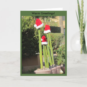 Weihnachtsarizona-Art! Feiertagskarte