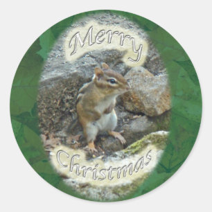 Weihnachtsartikel Runder Aufkleber