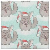 Weihnachtsartikel Stoff (Nahaufnahme)