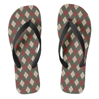 Weihnachtsarygle Badesandalen