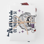 Weihnachtsassistent RN Nurse Santa Xmas Geschenkpapier Set (Beispiel)