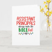 Weihnachtsassistentin, Mann. Karte (Gelbe Blume)